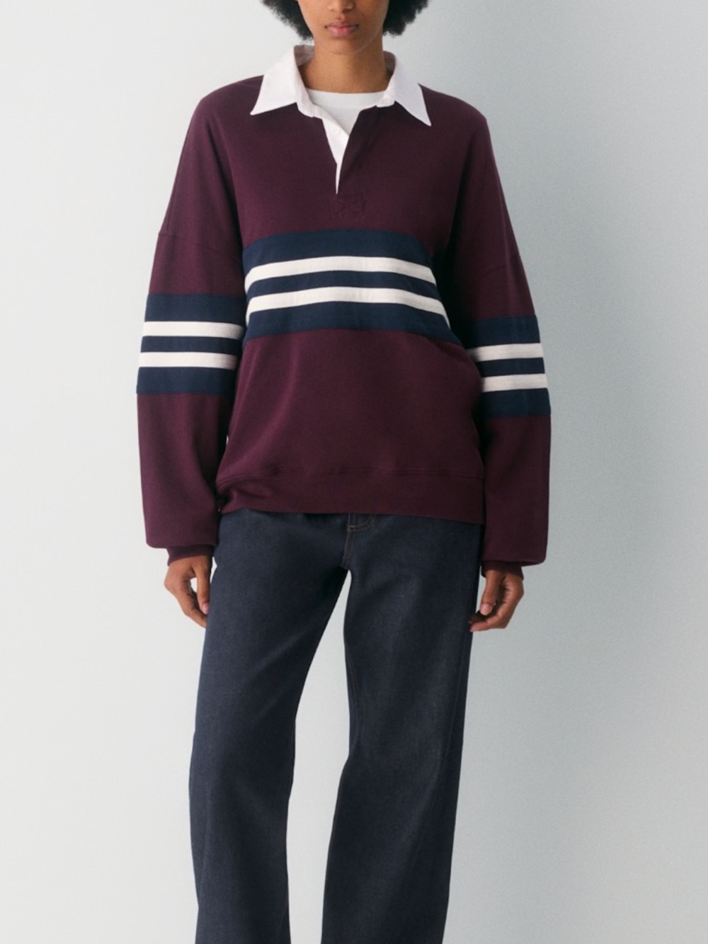 Aritzia mighty cotton lomu polo